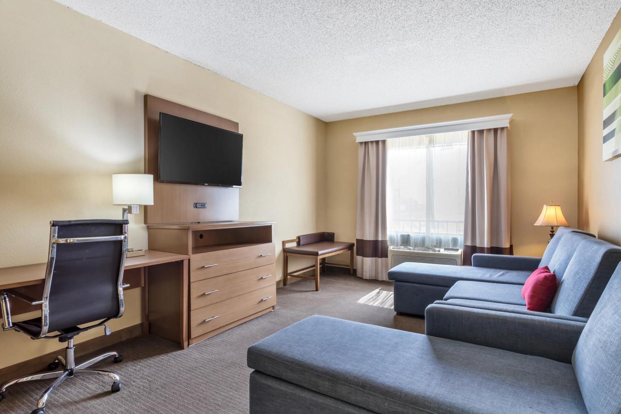 Comfort Suites Bush Intercontinental Airport Houston Buitenkant foto